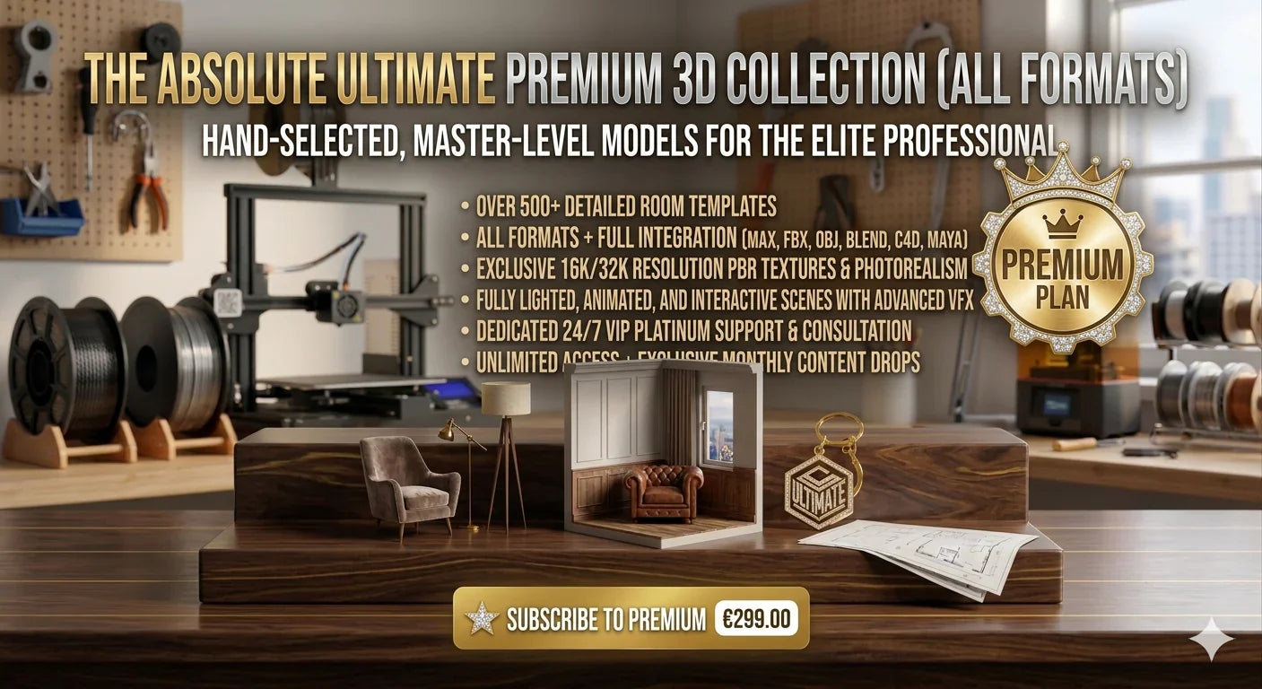 The Absolute Ultimate Premium 3D Collection — PREMIUM PLAN